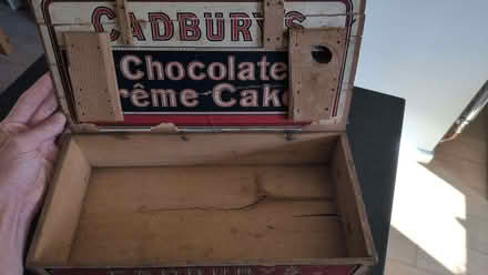 Photo of free Antique Cadbury's creme cakes wooden box (Queen Edith's Ward CB1) #2