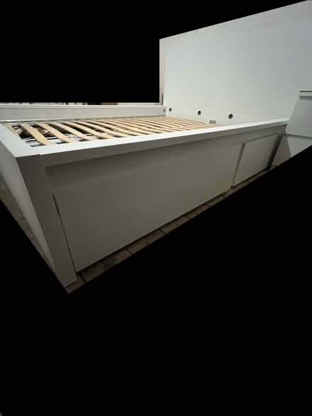 Photo of free Ikea MÄLM king bed with 4 draws (Swindon SN2) #2