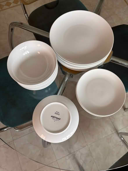 Photo of free Porcelain Dinner Ware - White (Meppershall SG17) #1