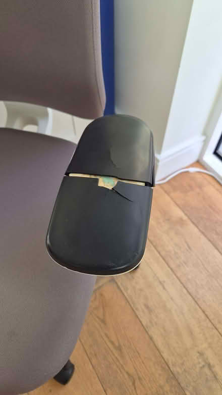 Photo of free Grey desk chair (Kilburn NW6) #3