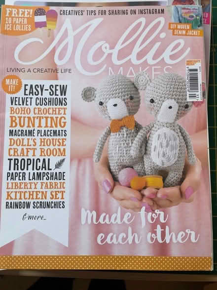 Photo of free Mollie makes magazines (Greenhill DY10) #3