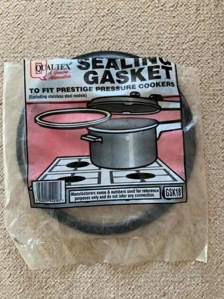 Photo of free New Gasket for a Pressure Cooker (Thanington CT1) #1