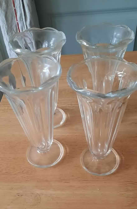 Photo of free Knickerbocker Glory glasses x 4 (Woodley RG6) #1