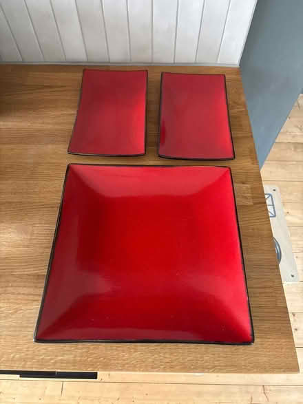 Photo of free 3 John Lewis serving plates (West Didsbury M20) #1
