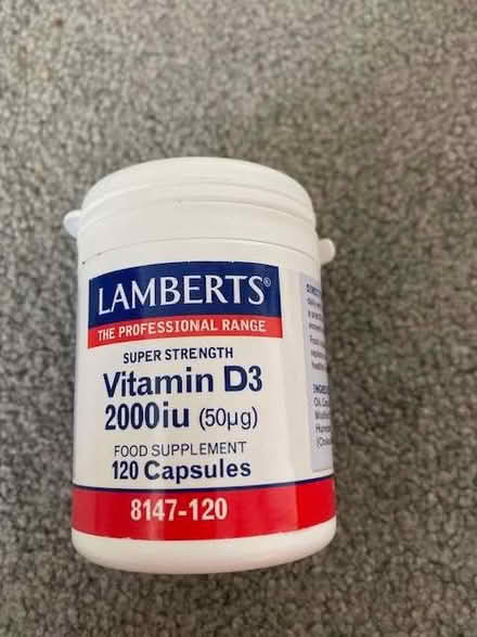 Photo of free 120 vitamin D capsules (Lewes BN7) #1