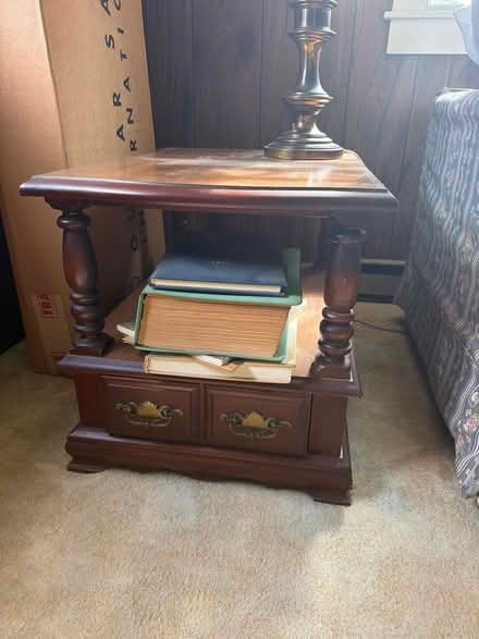 Photo of free 3 pc vintage coffee table set (Nantucket Mass) #2
