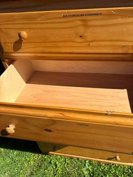 Photo of free Solid Wood 5 drawer dresser (Colt Court & Maiden Lane) #2