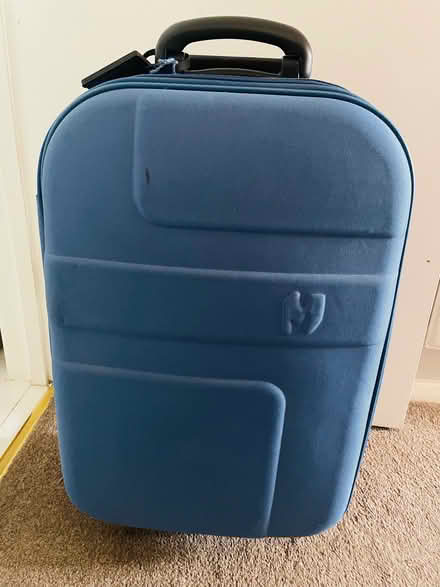 Photo of free Large Blue Suitcase (Emscote Mill CV34) #1