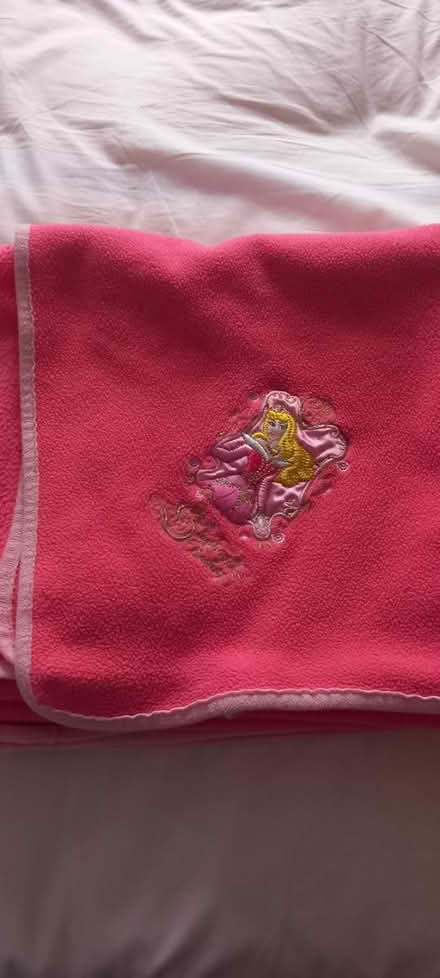 Photo of free Disney Sleeping beauty blanket (Uffculme, nr Cullompton) #1