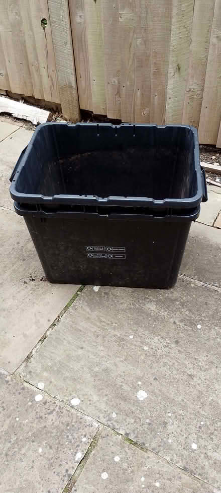 Photo of free 2 Black recycling boxes (Emmbrook RG41) #1