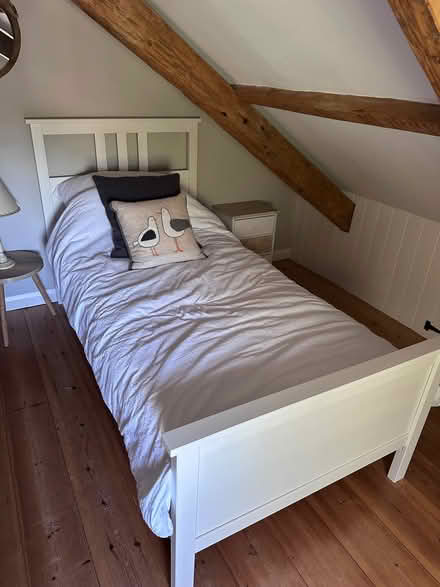 Photo of free 2 x Single Beds with mattresses, hardly used (Bodinnick PL23) #3
