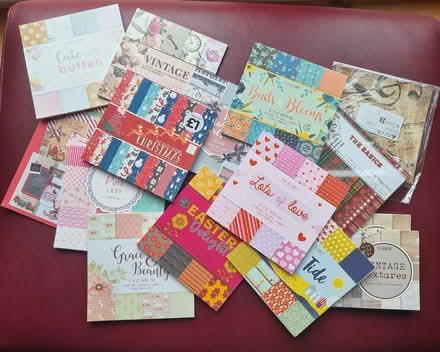 Photo of free bundle of paper pads for craft etc (Longley S5) #1