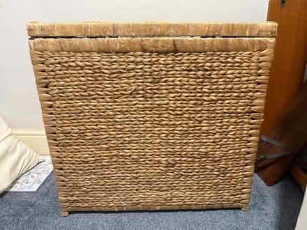 Photo of free Wicker linen basket (Henley on Thames RG9) #2