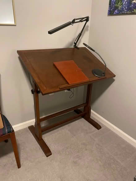 Photo of free Nice wood drafting table (Carmel, by Palladium) #1