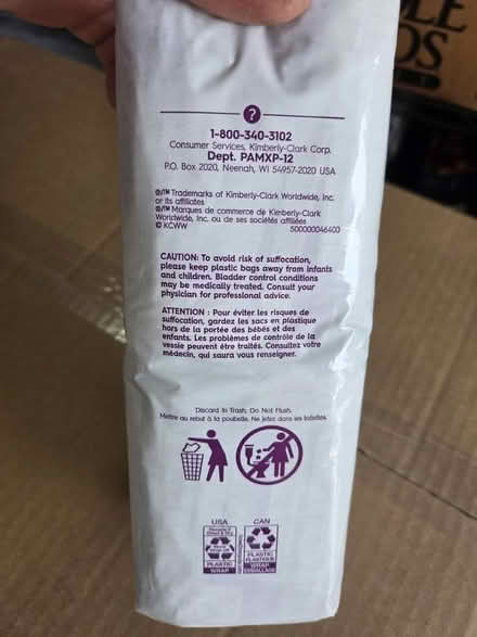Photo of free Poise Ultra Thin pads (North Sunnyvale) #3