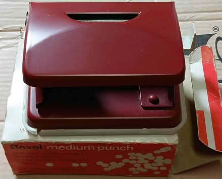 Photo of free Used hole punch #2 (Burnham) #1