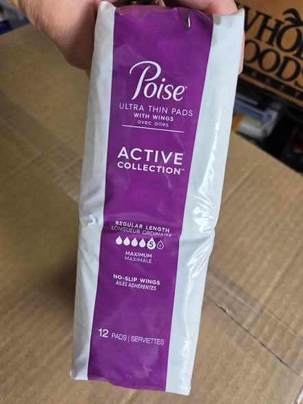 Photo of free Poise Ultra Thin pads (North Sunnyvale) #4