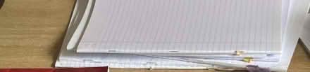 Photo of free Lined paper from school notebooks (Micklefield HP13) #1