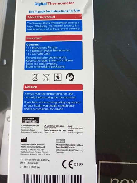Photo of free Digital thermometer (Cowley Oxford OX4) #2