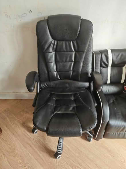 Photo of free Black office chair (Water Eaton MK2) #1