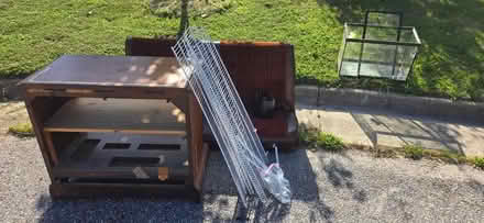Photo of free Car bench seat shelving etc (Near Menchville high School) #1