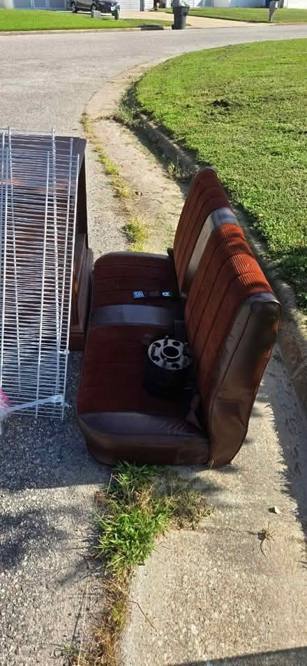 Photo of free Car bench seat shelving etc (Near Menchville high School) #2