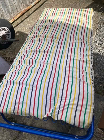 Photo of free Single camp bed (Ilminster, Somerset) #1