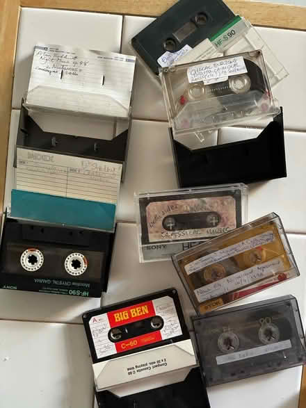 Photo of free Cassette tapes - recorded (E5 UpperClapton) #1