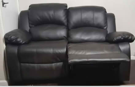 Photo of free 2 Seater Faux Leather Reliner (Bottisham) #2