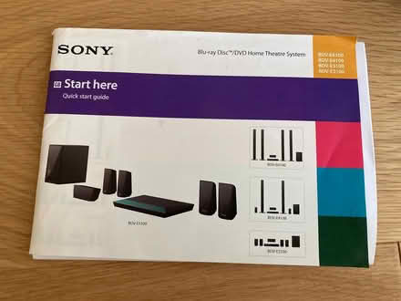 Photo of free Sony surround sound cinema system (Ilminster, Somerset) #2