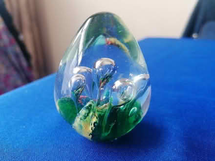 Photo of free Glass paper weight (Presteigne LD8) #1