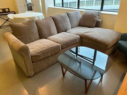 Photo of free Grey L-Shaped Corner Sofa (White City W12) #1