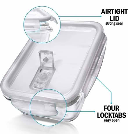 Photo of free Airtight Glass Meal Prep Containers (Tooting SW19) #1