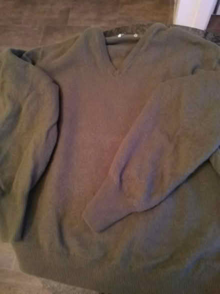 Photo of free V neck men's jumper. Medium size (Millhouses S7) #1