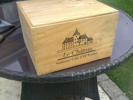 Photo of free Wooden Wine Box (Thorpe St Andrew NR7) #2