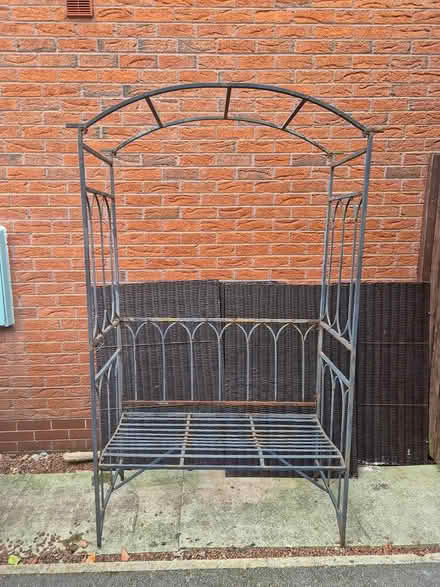 Photo of free Garden arbour with seat (Bridlington YO16) #1