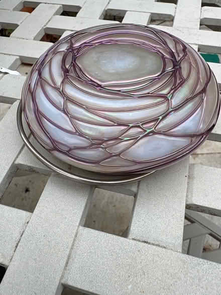 Photo of free Mother of pearl looking bowl w handle (Northchurch HP4) #2