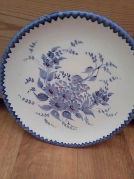 Photo of free Blue wall plate (Killamarsh S21) #1
