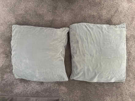 Photo of free 2 duck egg cushions (SK15) #1