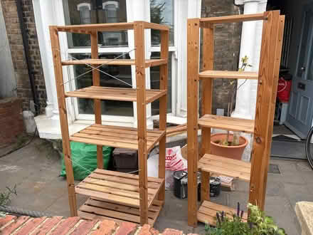 Photo of free Basic Ikea shelves (Tollington N4) #1