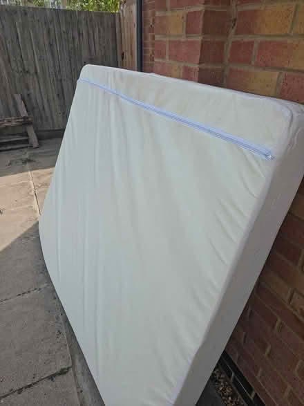 Photo of free double memory foam mattress (Rushden NN10) #2