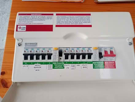 Photo of free Electrical distribution board items and fused switch box (Orton CA10) #1
