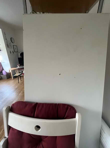 Photo of free White pre-loved IKEA desk + chair (New Cross SE14) #4