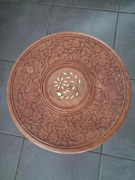 Photo of free Indian Wooden side table (Rainham Mark ME8) #2