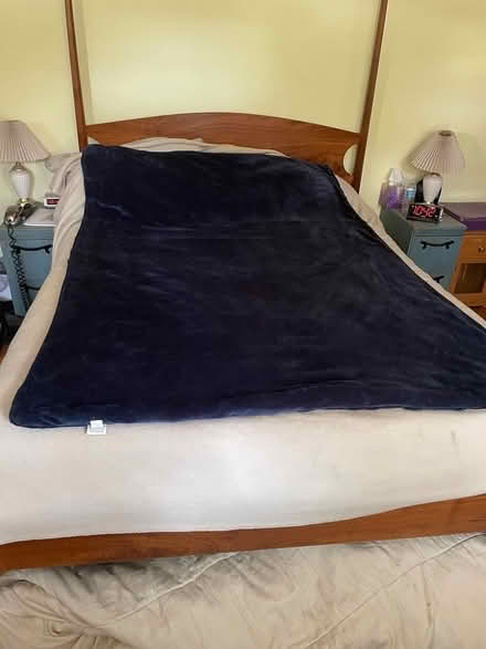 Photo of free Weighted blanket with fuzzy cover (Burlington) #1