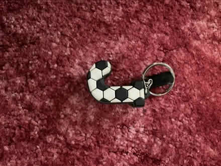 Photo of free J football keyring (Woking GU22) #1
