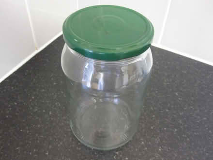 Photo of free 10 Glass Jars with Metal Lids (870ml Size) (Maidenhead SL6) #1