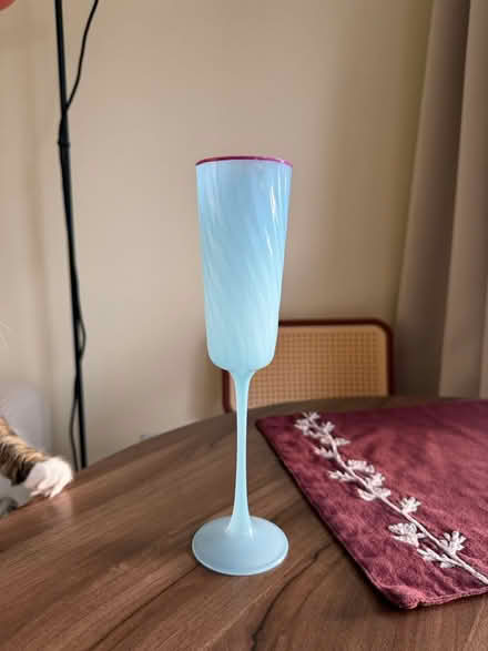 Photo of free champagne glass (SE3 9FP) (1 Ottley Dr, SE3) #1