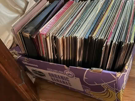 Photo of free Massive box of vinyl record albums (Arlington) #1