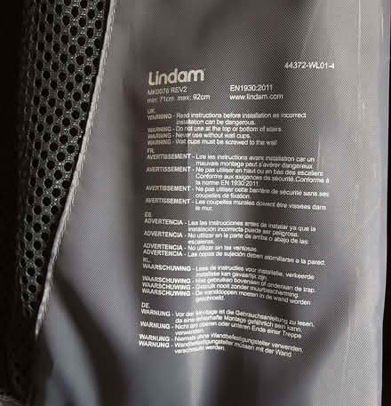 Photo of free Lindam Fold-up Stair Gate (Haldens AL7) #2